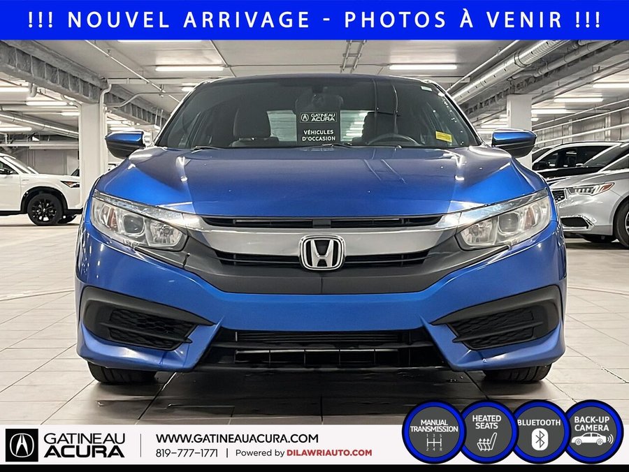 Honda Civic Coupé LX 2017 Bleu