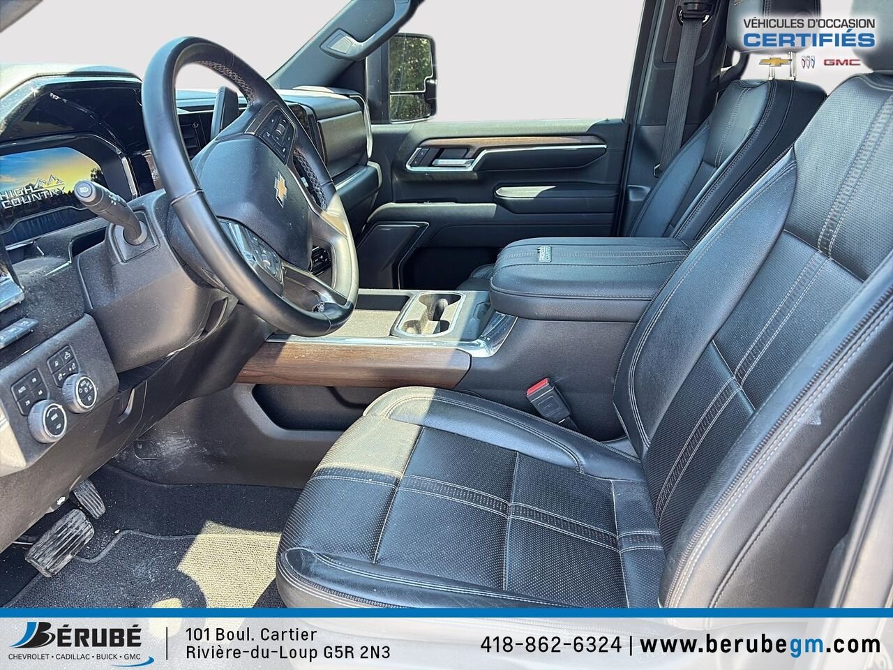 2024 CHEVROLET SILVERADO 2500 CAISSE STANDARD DE 6 PIED High Country Black Rivière-du-Loup - photo #6