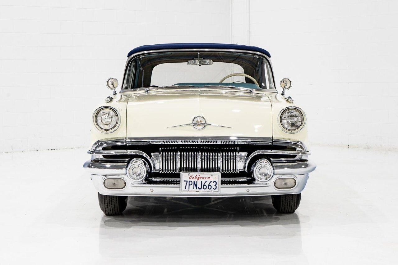 Pontiac Bonneville *PRICE IN USD* Fuel injected 347/315HP 1 of 630 produced 1957 Blanc Montréal - photo #51
