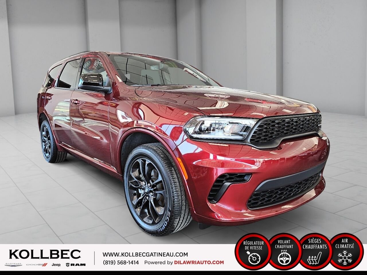 Dodge Durango 26140 | GT TI 2026 Couche nacrée rouge intense Gatineau - photo #12