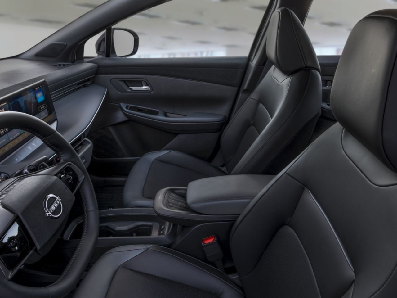 Nissan LEAF C6L977 | SV+ 2026 Blanc Everest nacré triple couche/Noir Laval - photo #10