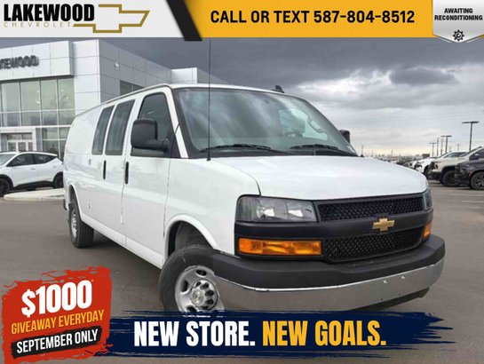 2025 Chevrolet Express Cargo Van 2025 White