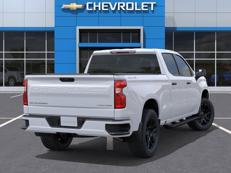 CHEVROLET Silverado 1500 Custom cabine multiplace 4RM 157 po 2026 BLANC SOMMET Gatineau - photo #3