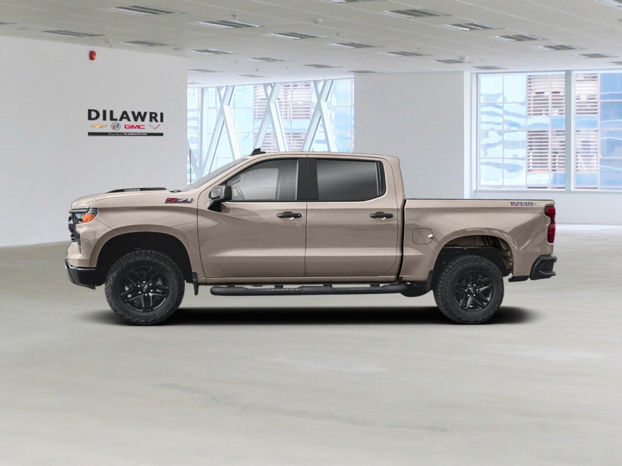 2026 CHEVROLET Silverado 1500 Custom Trail Boss cabine multiplace 4RM 157 po White Sands Gatineau - photo #1