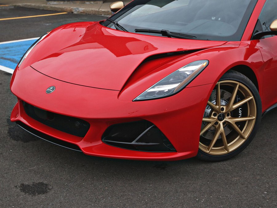2027 Lotus Emira V6 SE Heritage Gold Red