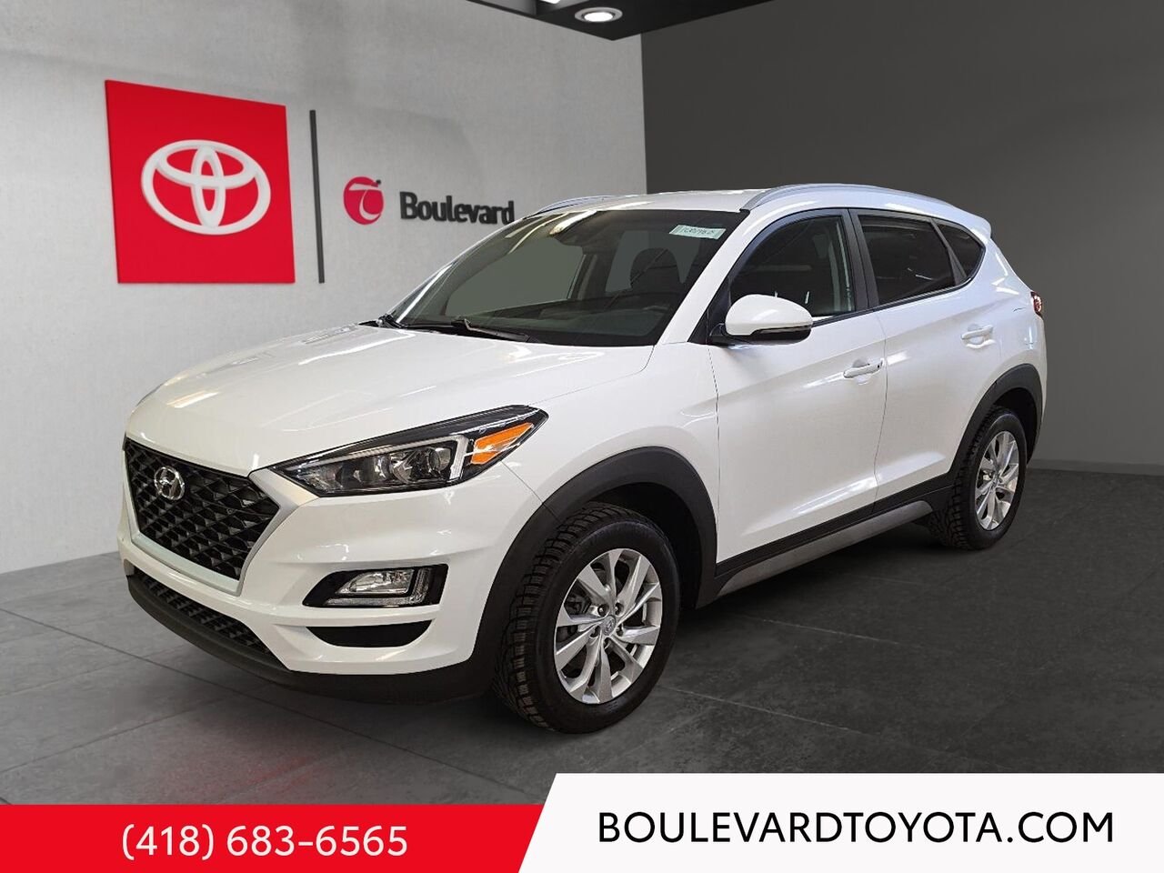 2021 Hyundai Tucson 100146B-38 | PREFERRED White Québec - photo #0