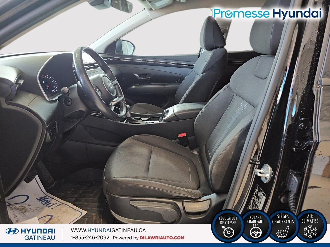 2023 Hyundai Tucson Black Gatineau - photo #8