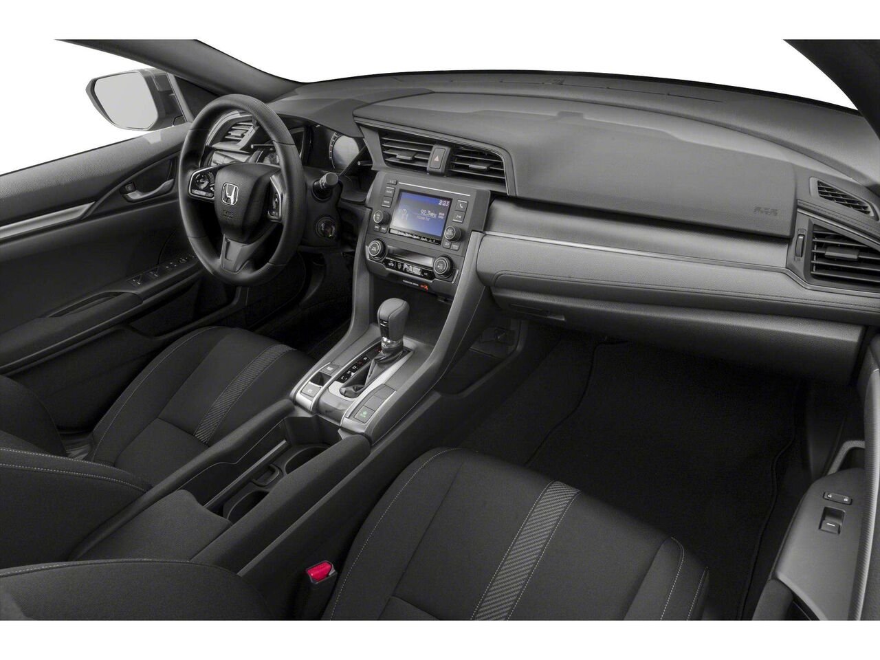 Honda Civic LX 2018 Gris Gatineau - photo #10