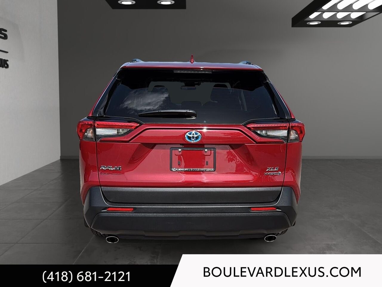 Toyota RAV4 19965A | hybride XLE TI 2022 Rouge Québec - photo #4