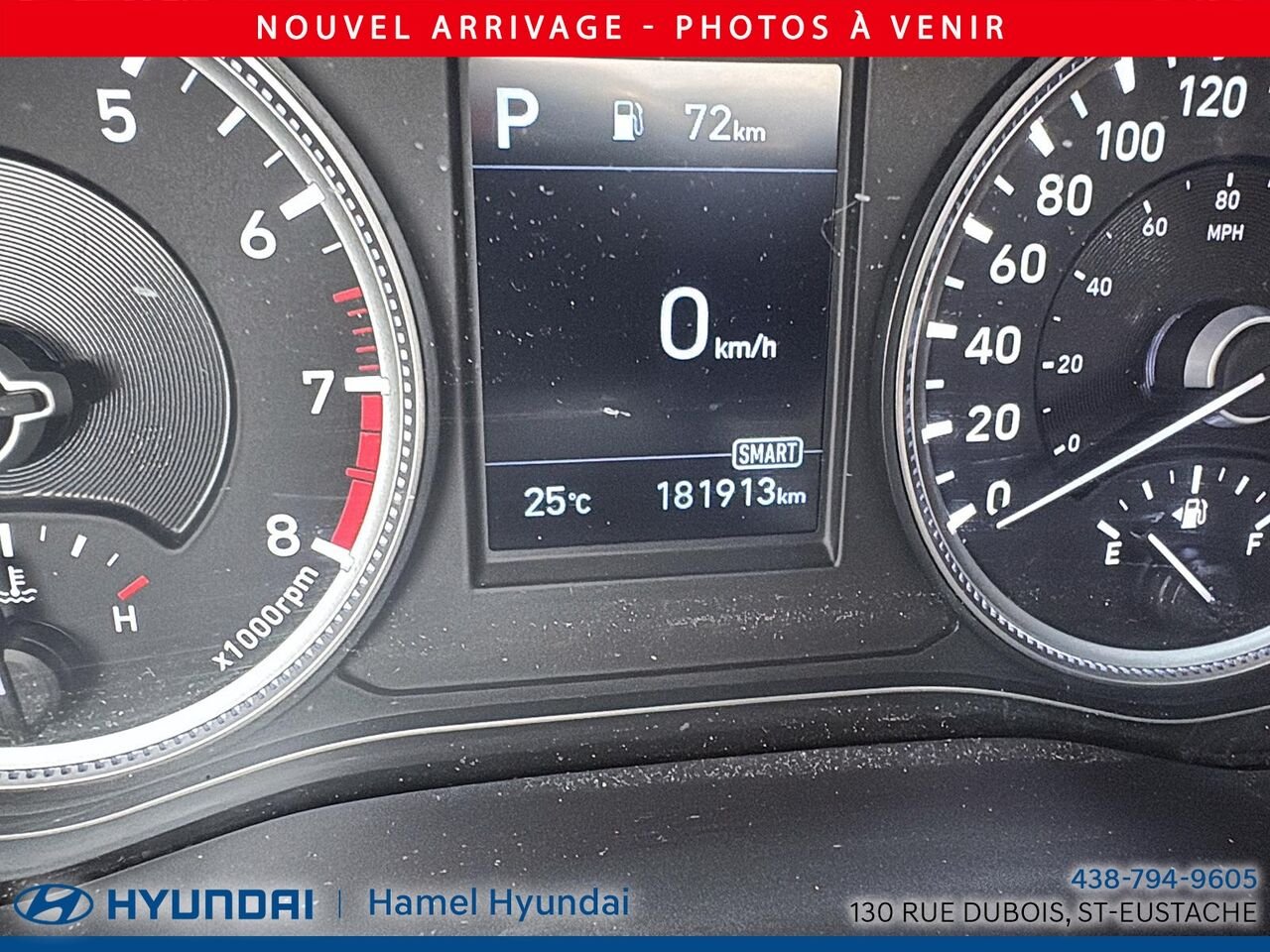 2020 Hyundai Santa Fe Red Saint-Eustache - photo #12