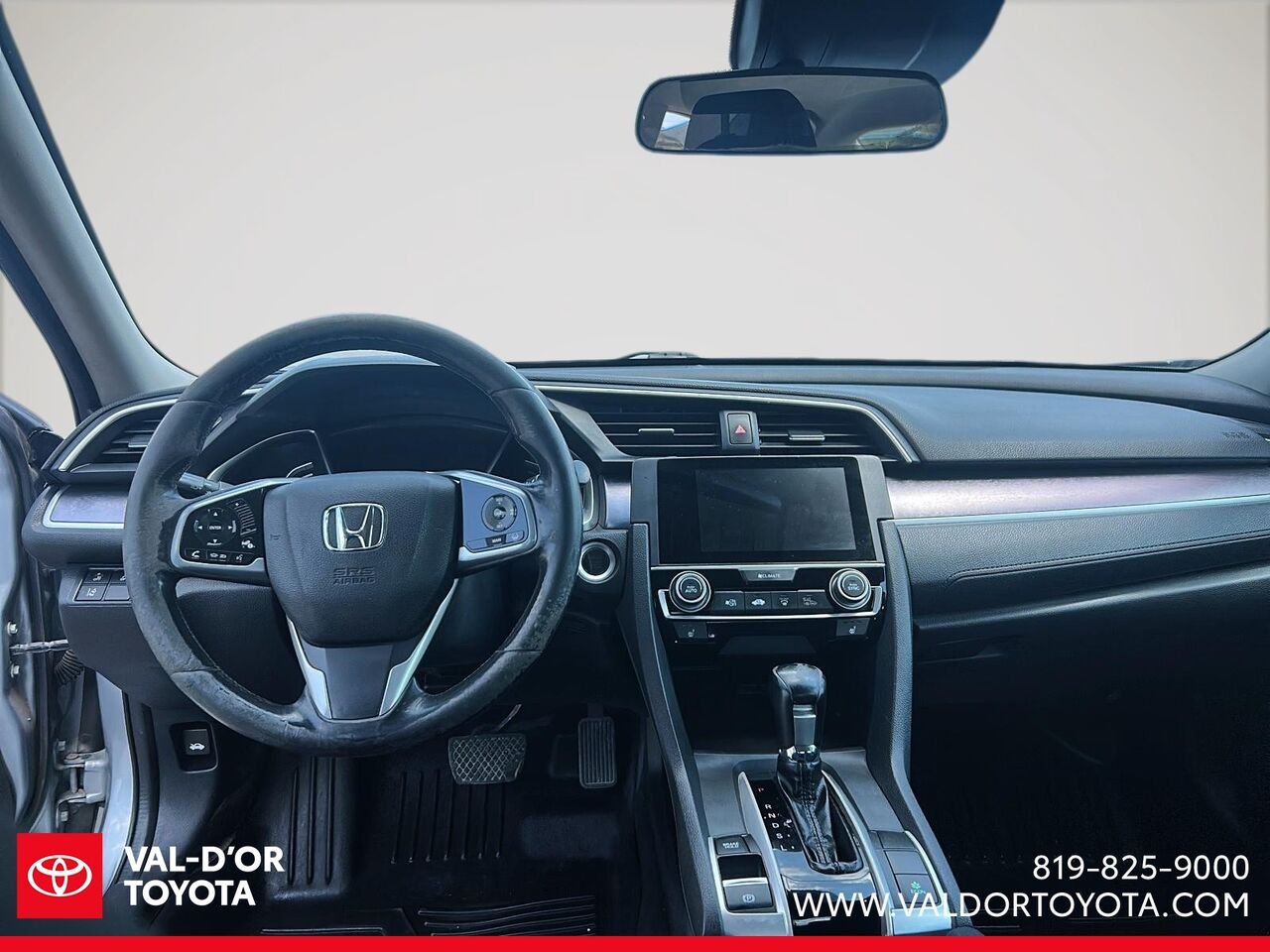Honda Civic Berline EX-T 4 portes CVT 2016 Argent Val-d'Or - photo #9