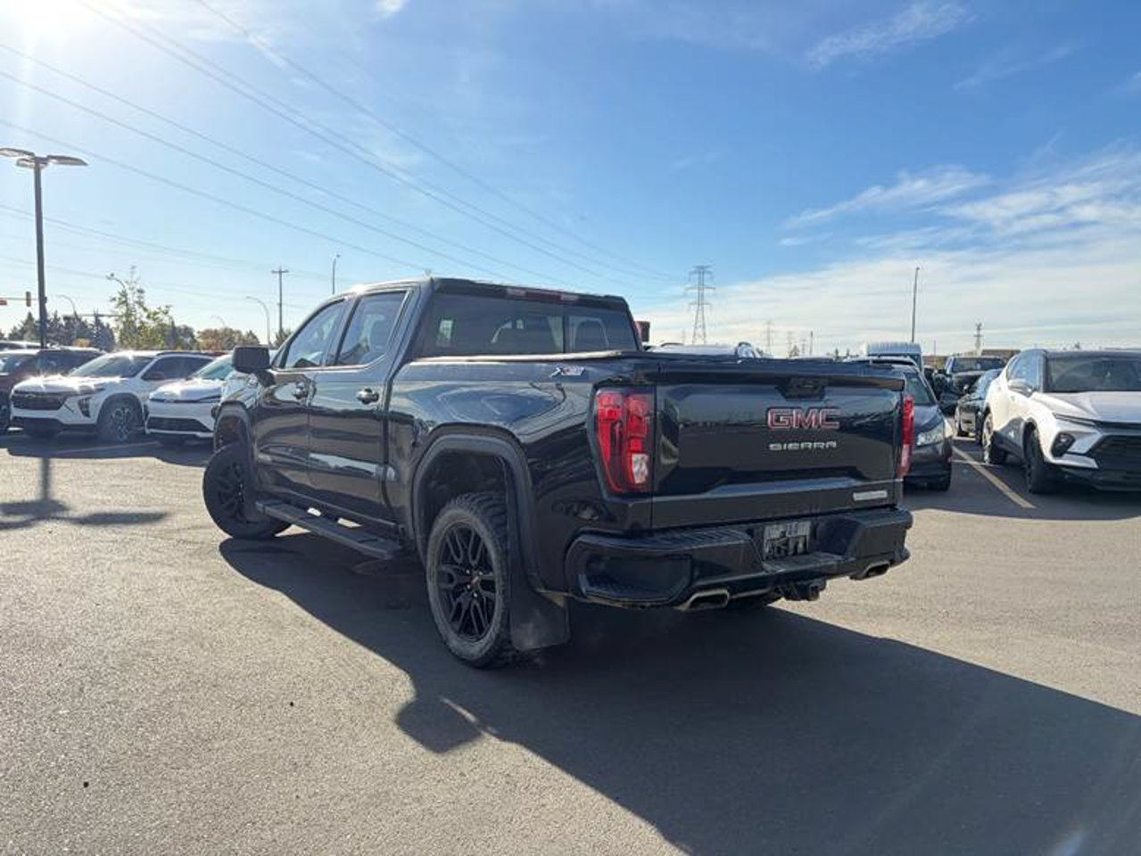 2025 GMC Sierra 1500 4WD Crew Cab 147 Elevation Black Sherwood Park - photo #3