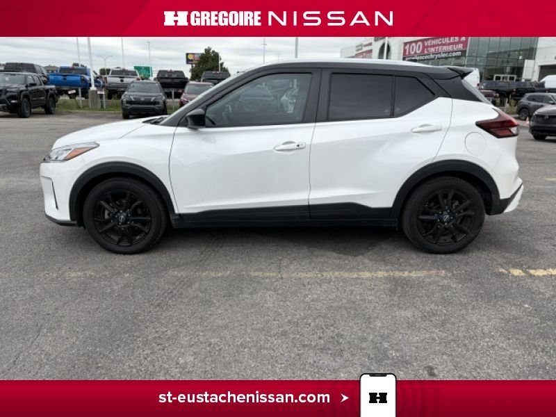 Nissan Kicks SR4810 | SV DEM. A DISTANCE SIEGES CHAUFFANTS APPLE CARPLAY 2023 Blanc Laval - photo #7