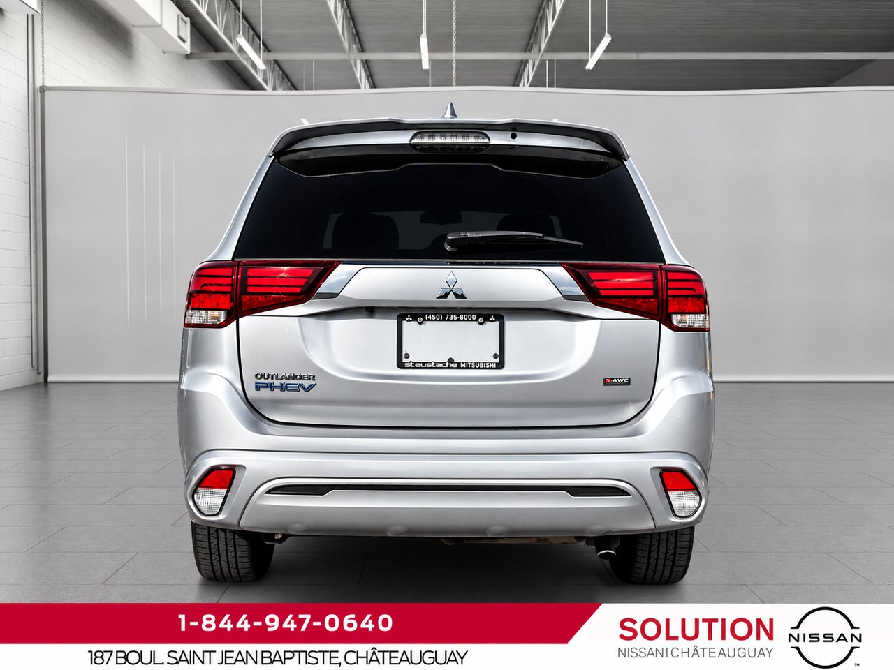 2022 Mitsubishi Outlander Plug-In Hybrid BLACK EDITION S-AWC Silver Châteauguay - photo #6