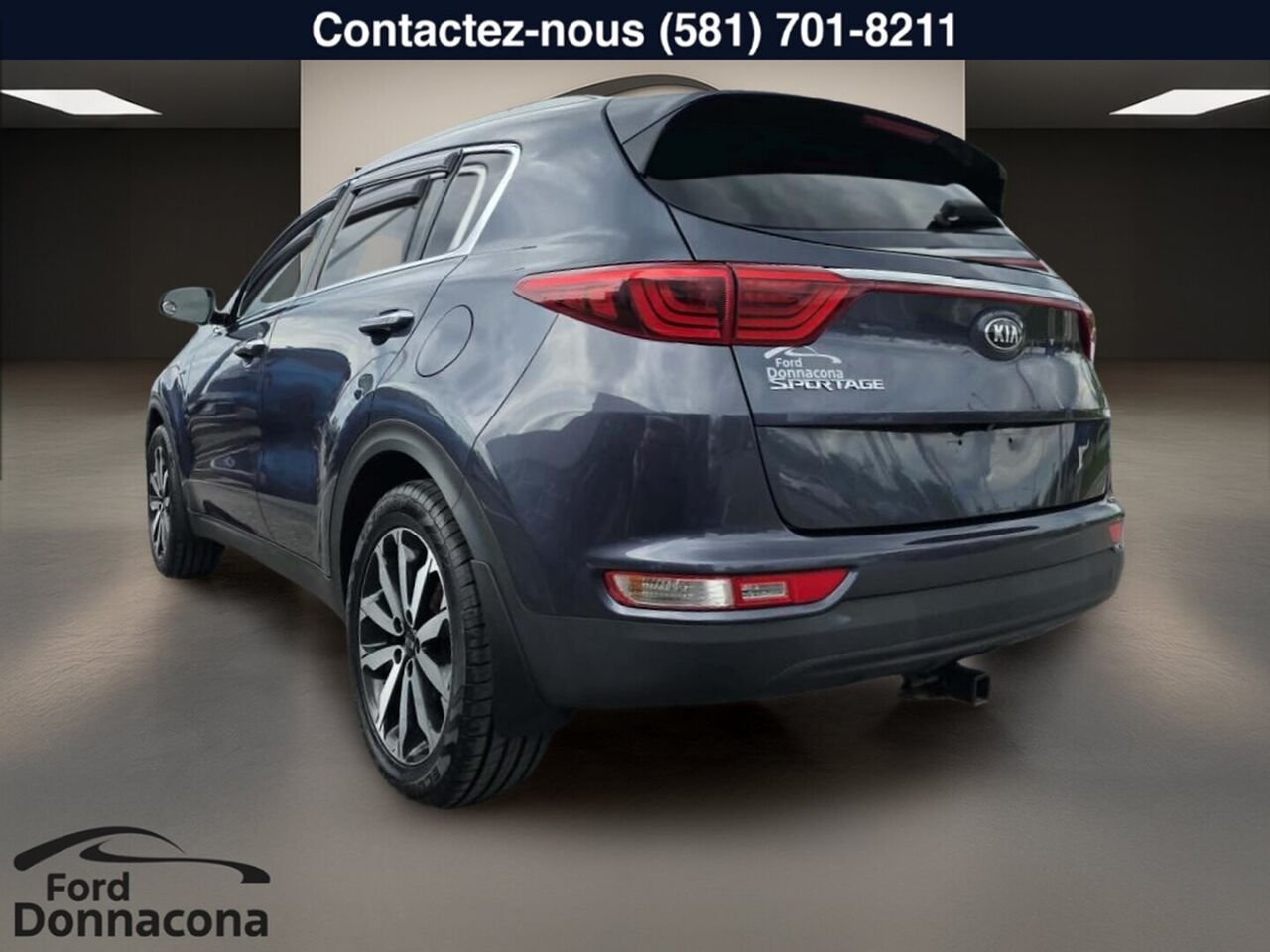 2019 Kia Sportage Blue  - photo #6