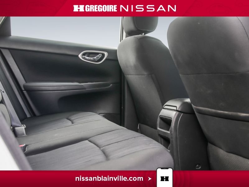 Nissan Sentra BR5472 | SV AUTO A/C GR ELECTRIQUE CAM RECUL BANC CHAUFFANT 2017 Blanc Laval - photo #25