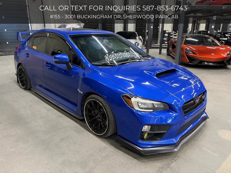 2016 Subaru WRX 2016 Blue