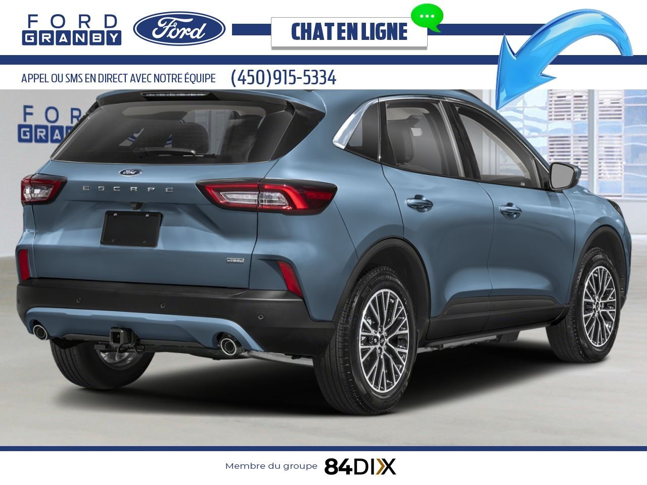 Ford Escape 2025 Rouge vitesse métallisé teinté verni Granby - photo #2