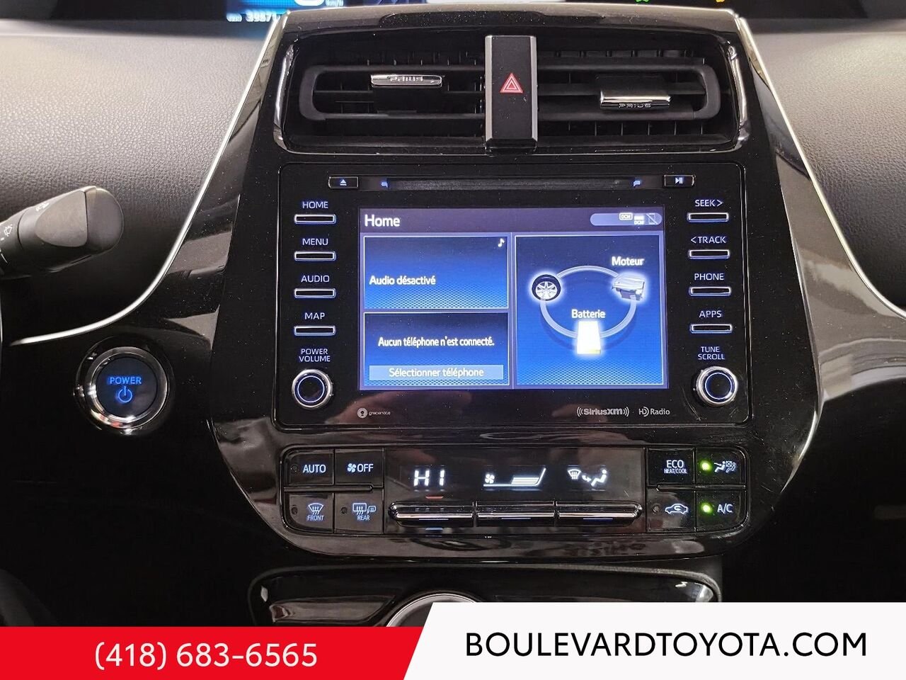Toyota Prius Prime 531854A-44 | BASE 2022 Gris Québec - photo #10