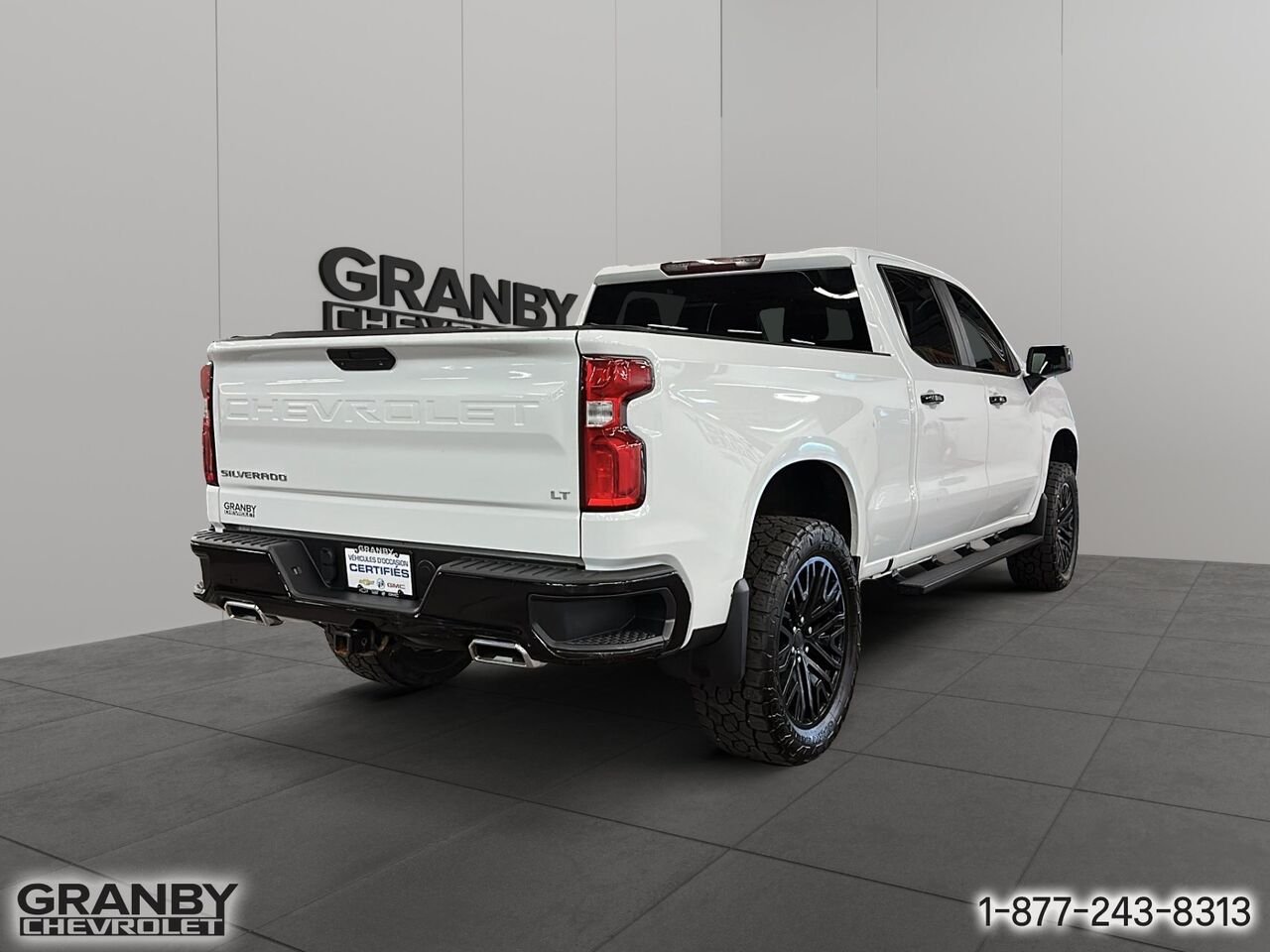 Chevrolet Silverado 1500 LTD LT Trail Boss CREWCAB DIESEL BOITE 6.6 | 25-1110A 2022 Blanc Granby - photo #4