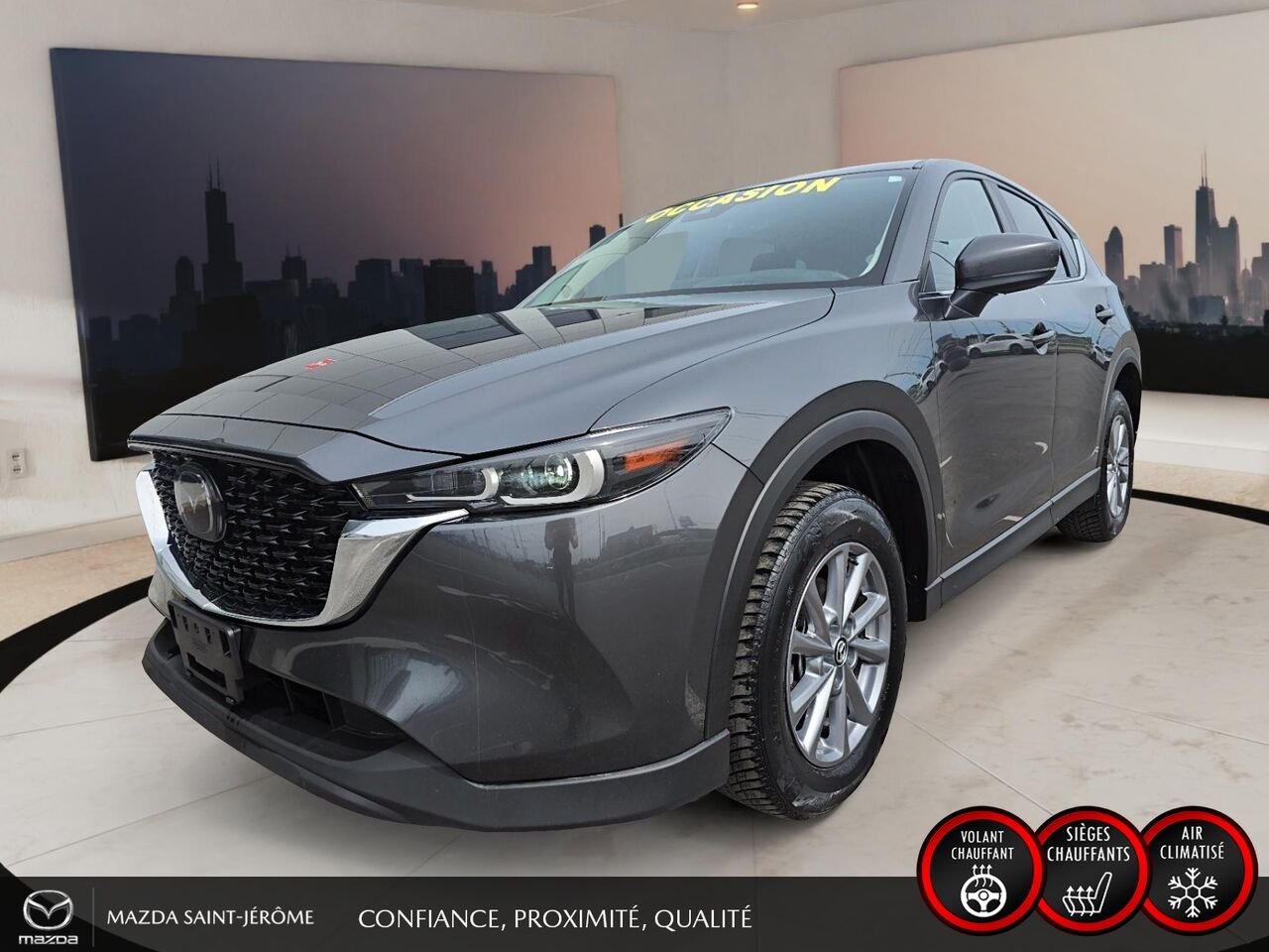 2025 Mazda CX-5 Grey Sainte-Agathe-des-Monts - photo #0