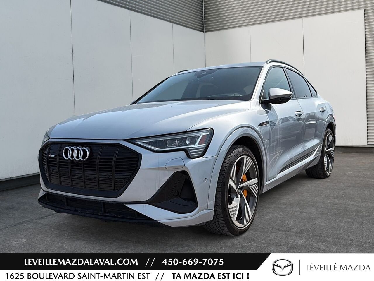 Audi e-tron SP SPORTBACK Technik quattro 2021 Argent Laval - photo #0