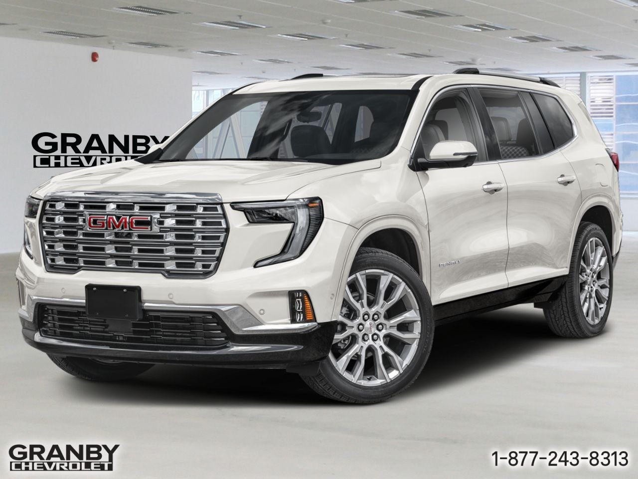 GMC Acadia ACADIA AWD DENALI ULTIMATE (5SD) | 27-0327 2027 BLANC GLACIER, TRIPLE COUCHE Granby - photo #0