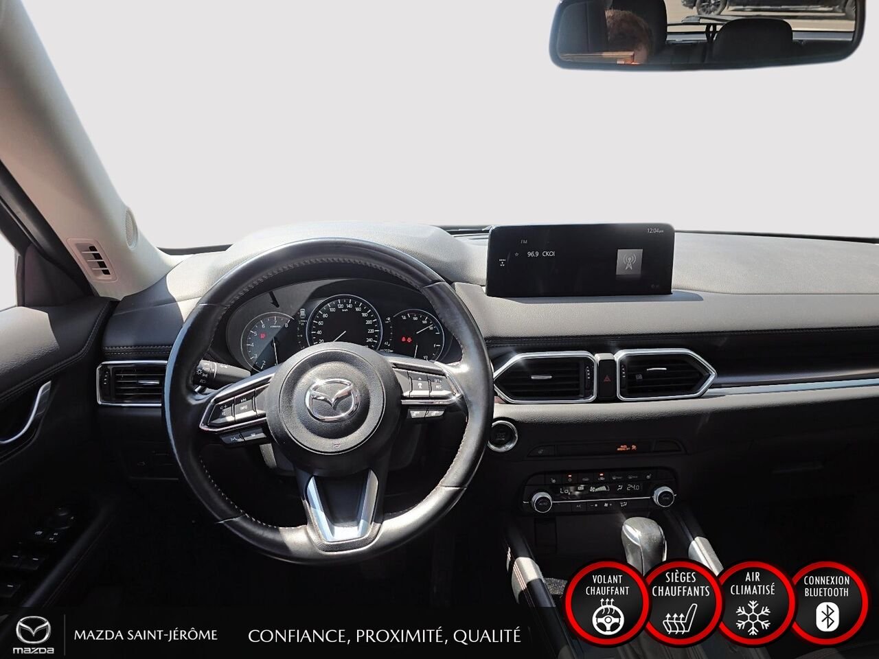 Mazda CX-5 Édition Kuro | TOIT OUVRANT | AWD | CUIR | 2023 Rouge Saint-Jérôme - photo #22