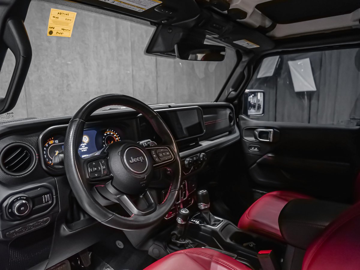 2024 Jeep Wrangler RUBICON 392 TREUIL WARN Black Montreal - photo #14