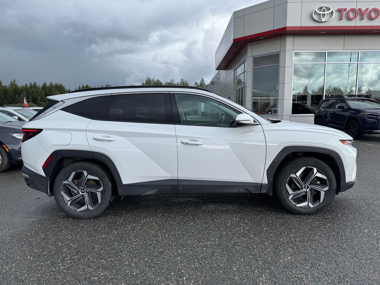 2023 Hyundai Tucson plug-in Hybrid Ultimate TI White Val-d'Or - photo #1