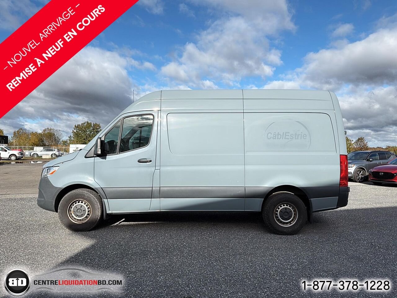 2022 Mercedes-Benz Sprinter fourgonnette utilitaire 2500 V6 144PO | BD0440 Grey Granby - photo #8