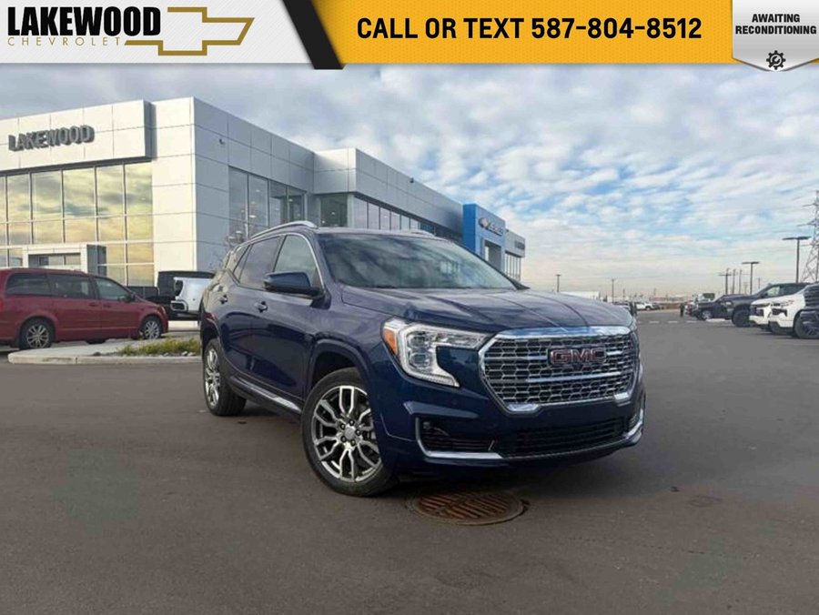 2022 GMC Terrain Denali AWD 1.5T | Power Sunroof Blue