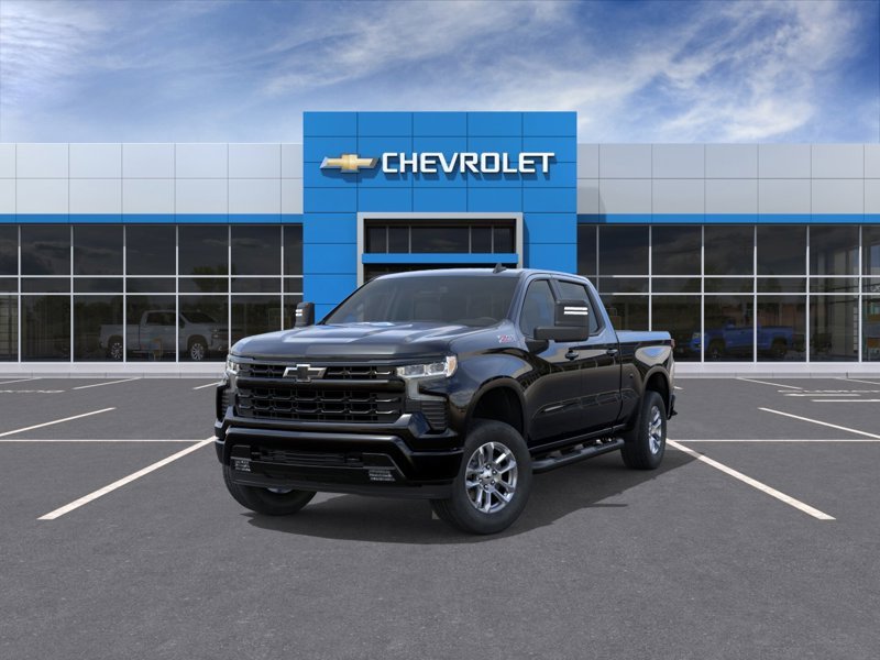 CHEVROLET Silverado 1500 K1500 SILVERADO CREW CAB RST STD/BOX (1SP) 2026 NOIR Rivière-du-Loup - photo #0