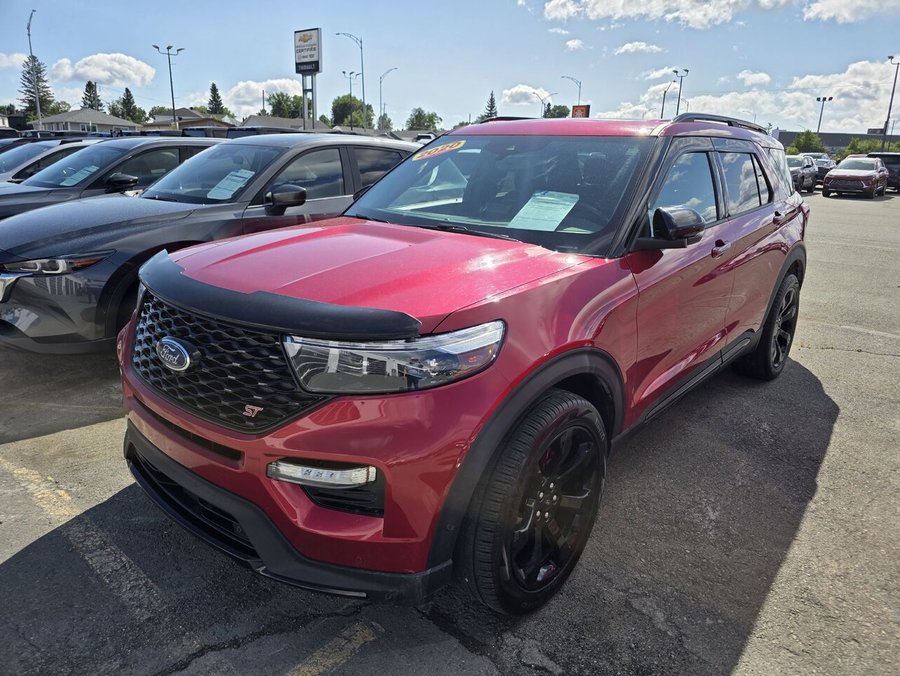 2020 Ford Explorer 2020 Red