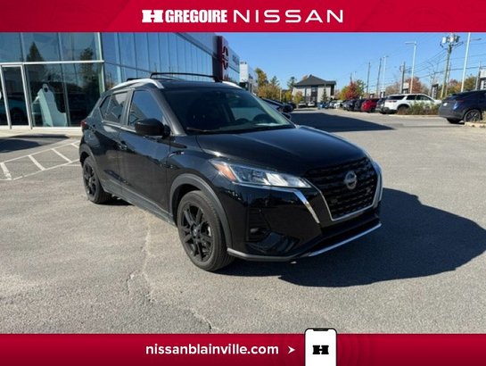 Nissan Kicks SV*banc chauffant*camera recul* a partir de 2.99% 2023 Noir