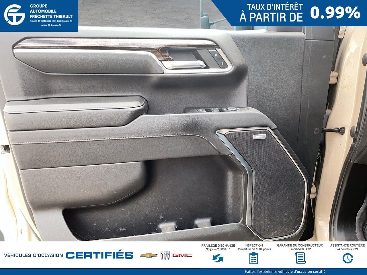 GMC SIERRA Elevation cabine multiplace 4RM 157 po 2022 Beige Montmagny - photo #9