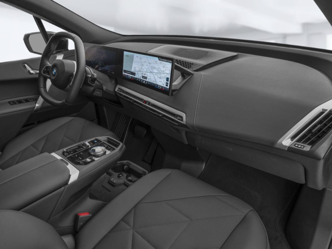 BMW iX xDrive60 2026 Noir saphir métallisé Blainville - photo #4