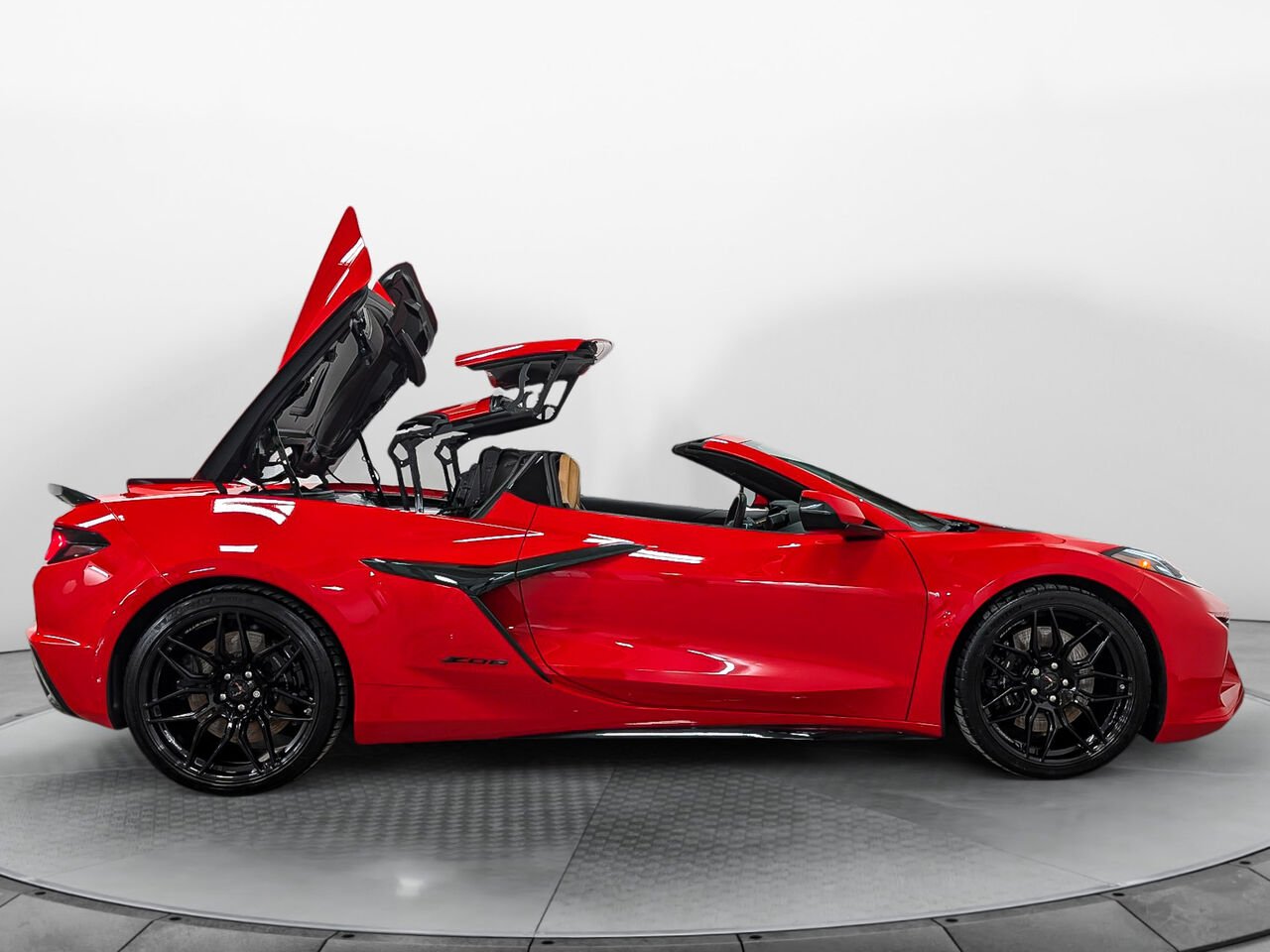 CHEVROLET CORVETTE Z06 2LZ Cabriolet Bas Kilométrage 2024 Rouge Sherbrooke - photo #8