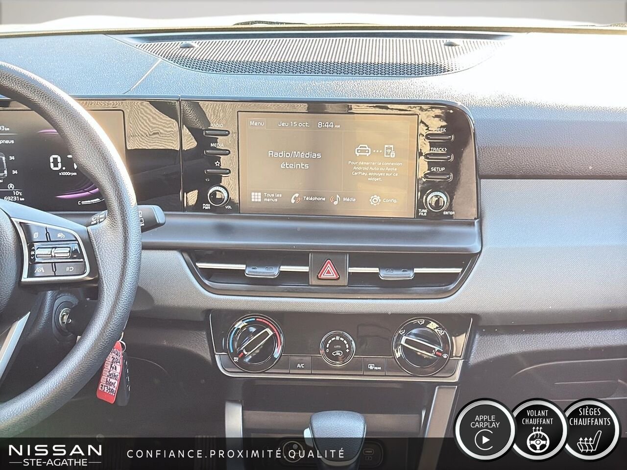 2024 Kia Seltos LX TI | 1 PROPRIÉTAIRE | CARPLAY | ANGLES MORTS | CAMÉRA DE RECUL White Saint-Jérôme - photo #14