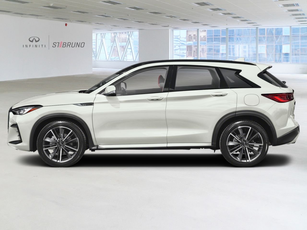 INFINITI QX50 2025 Teinte Blanc radiant nacré  - photo #1