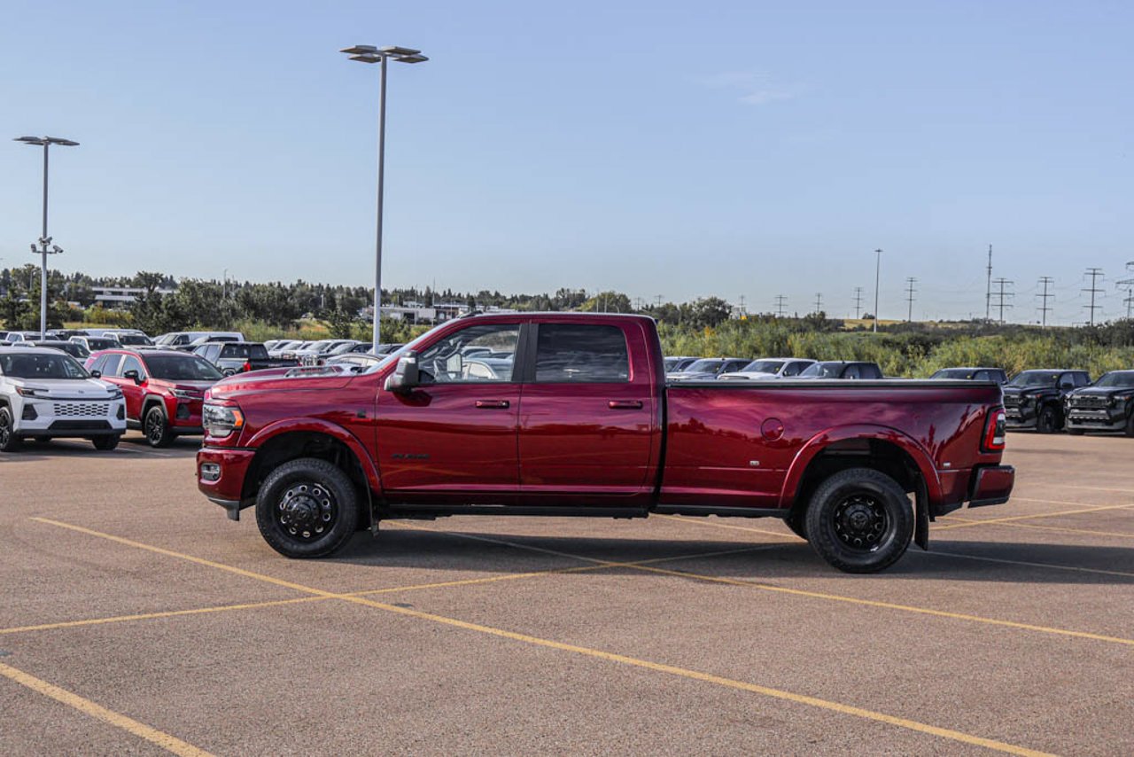 2023 Ram 3500 Limited 4x4 Crew Cab 8' Box Red Sherwood Park - photo #4