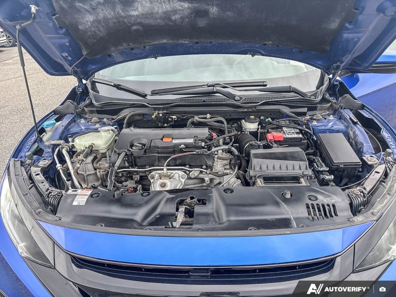 Honda Civic Coupe 2HGFC4B86KH401466 2019 Bleu Mirabel - photo #12