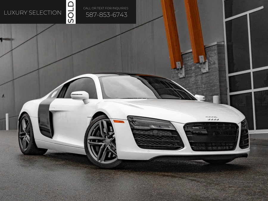 2015 Audi R8 V8 White