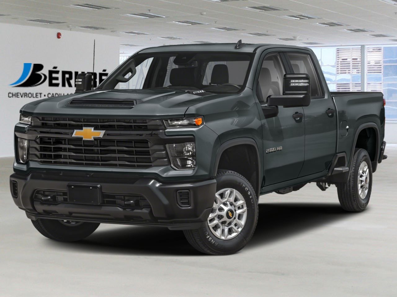 2026 CHEVROLET Silverado 2500HD K2500 HD SILVERADO CREW CAB LT STD/BOX DURAMAX (1LT) CYPRESS GREY Rivière-du-Loup - photo #0