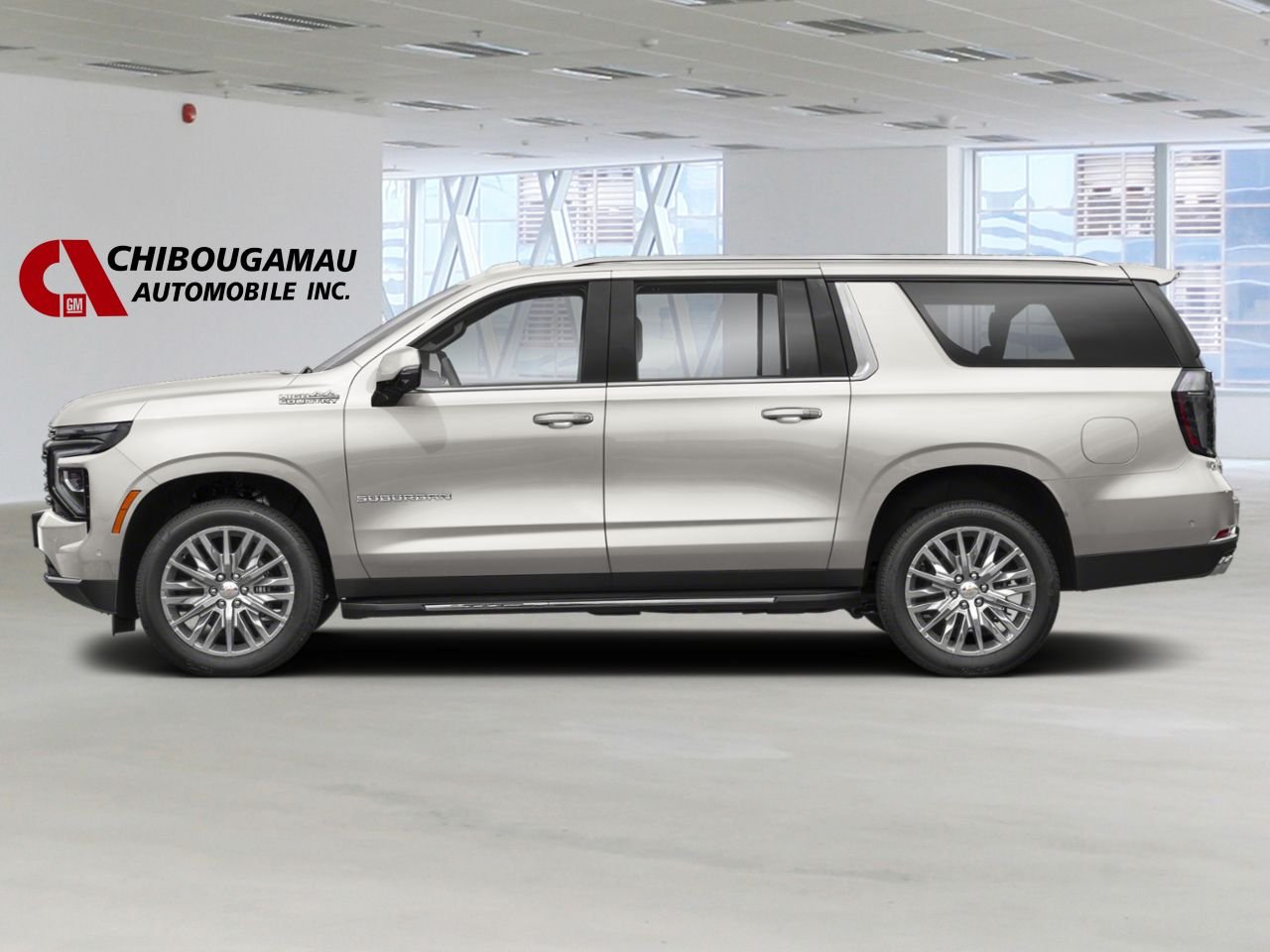 CHEVROLET Suburban SUBURBAN 4WD HIGH COUNTRY (3LZ) 2027 Blanc polaire, triple couche Chibougamau - photo #2