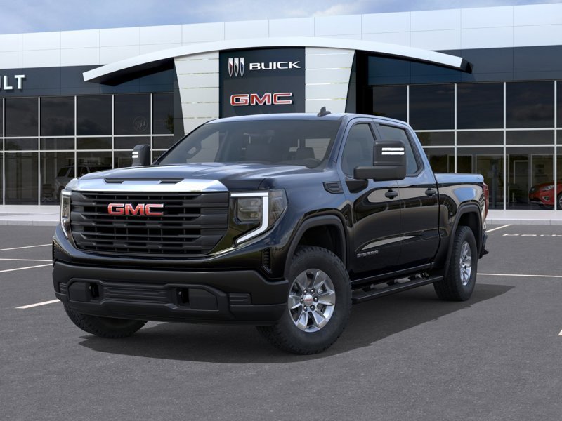 GMC SIERRA 1500 Pro cabine multiplace 4RM 147 po 2026 Noir Sherbrooke - photo #5