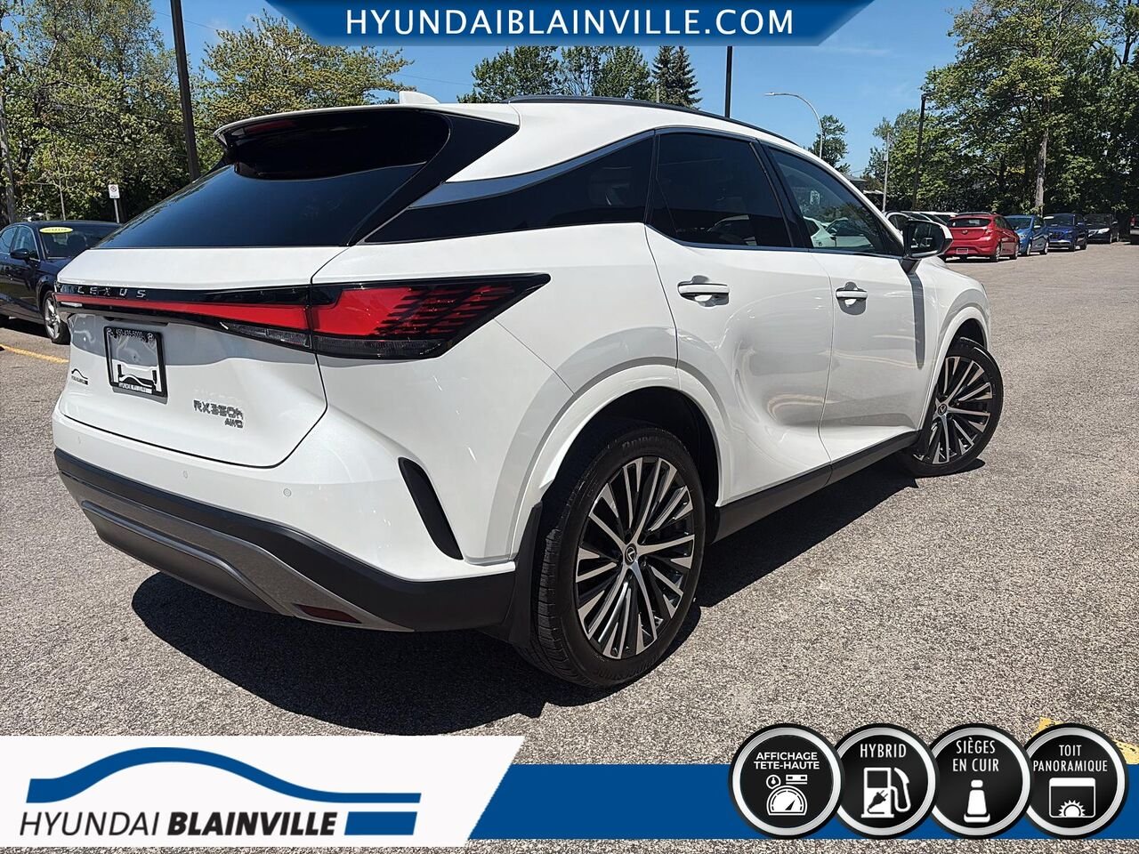 2023 Lexus RX White Blainville - photo #3