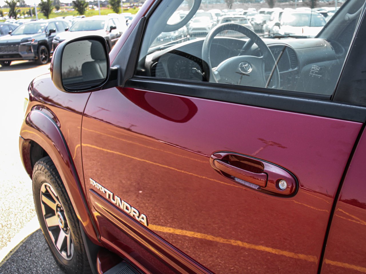 2005 Toyota Tundra Double Cab 140.6 V8 4WD Limited Red Sherwood Park - photo #11