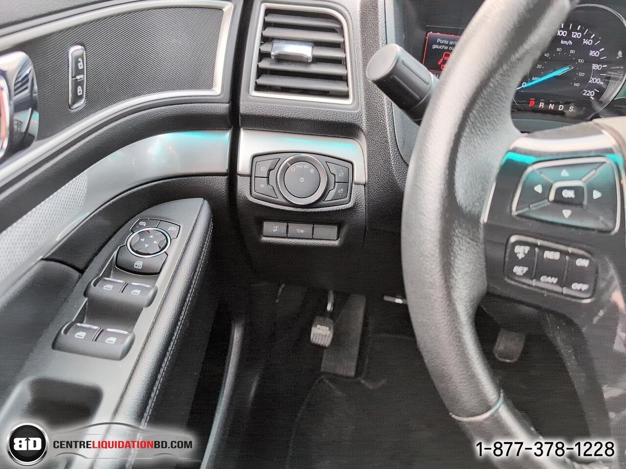 Ford Explorer XLT 2.3L ECOBOOST AWD | BD0384 2017 Noir Granby - photo #17