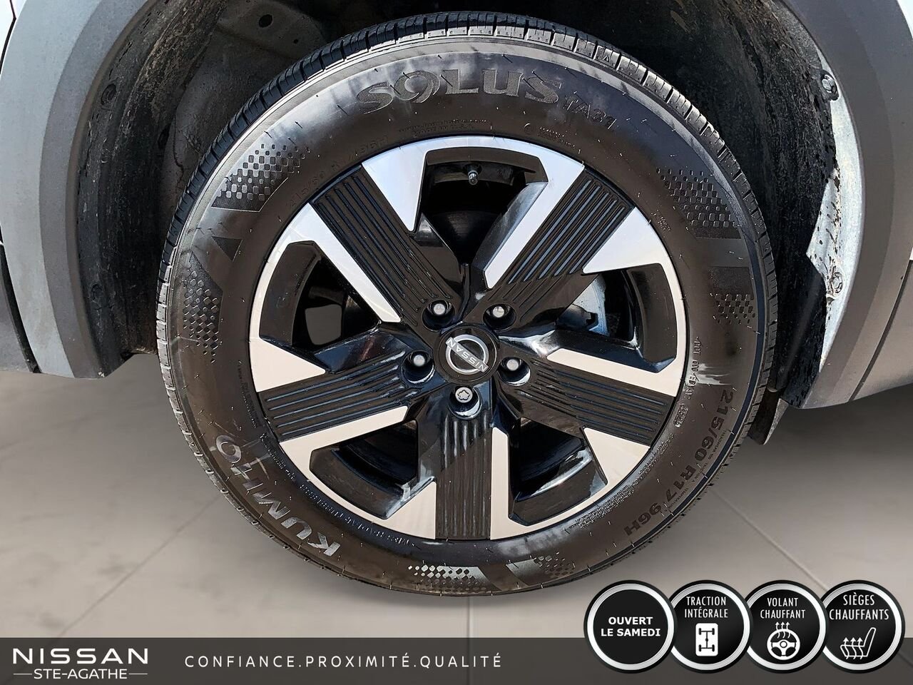 Nissan Kicks SV | AWD | BANCS CHAUFFANTS | MAGS | 2026 Blanc Saint-Jérôme - photo #6